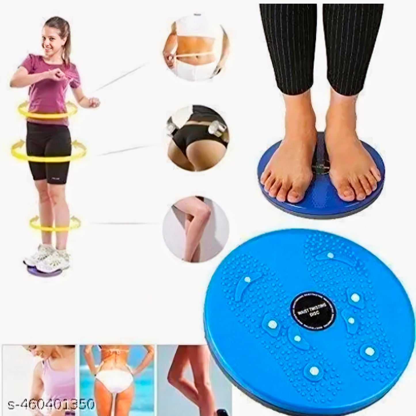 Tummy Twister Waist Trimmer, Body Toner Exerciser Fat Buster Home Gym
