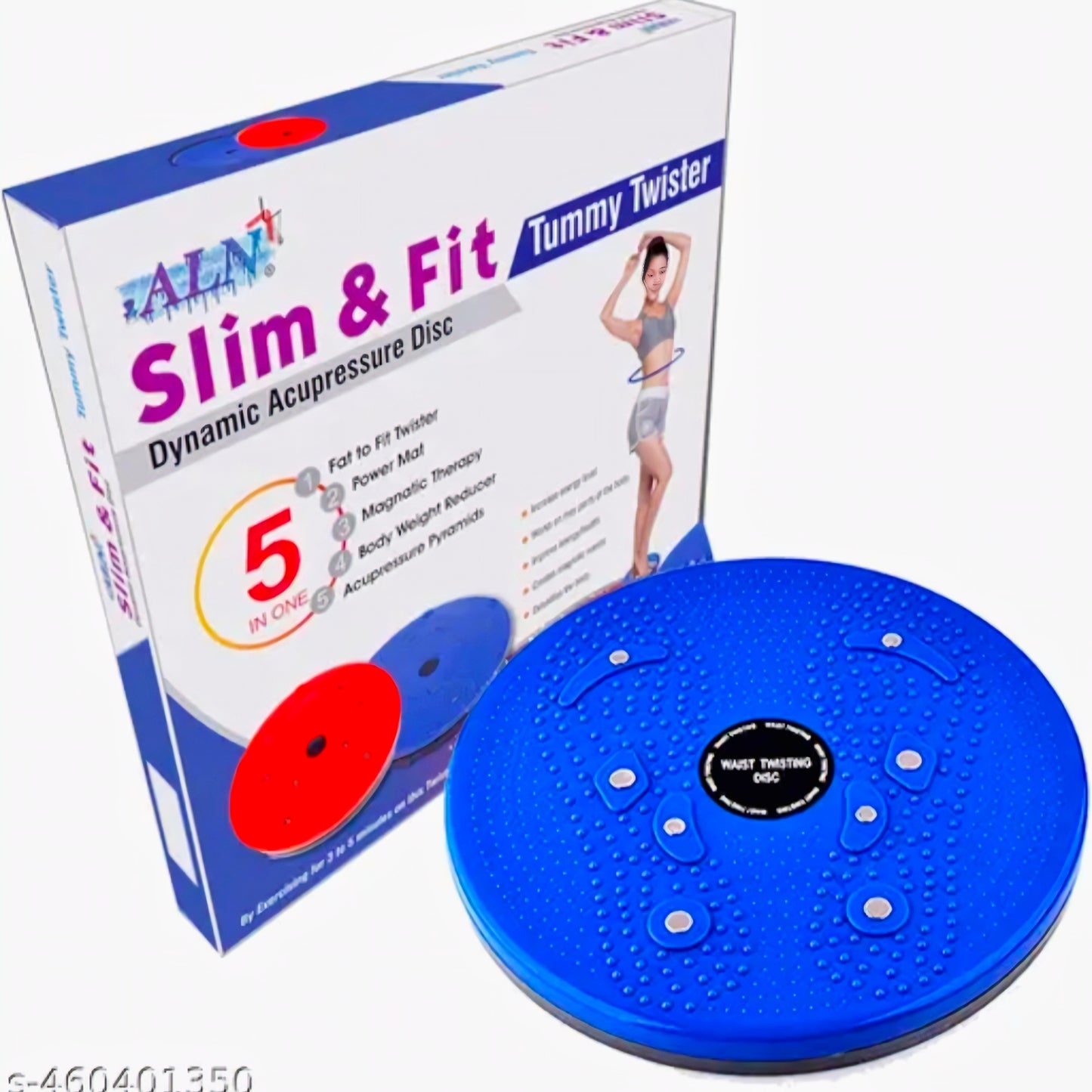 Tummy Twister Waist Trimmer, Body Toner Exerciser Fat Buster Home Gym