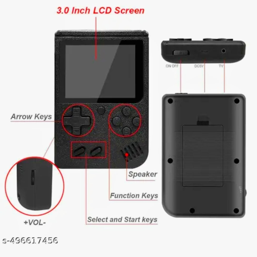 Rechargeable Video Game for Kids, SUP Handheld 400 in 1 Retro Game Console...
