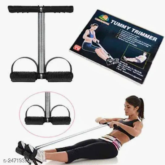 Tummy Trimmer Single Spring Ab Exerciser Fat Burner for Men & Women