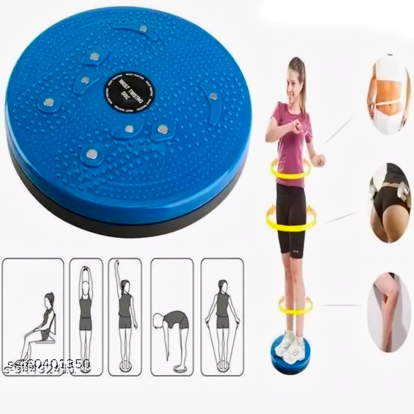 Tummy Twister Waist Trimmer, Body Toner Exerciser Fat Buster Home Gym